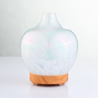 Sienna Glass Atomiser-Aroma-Diffuser-Hvid