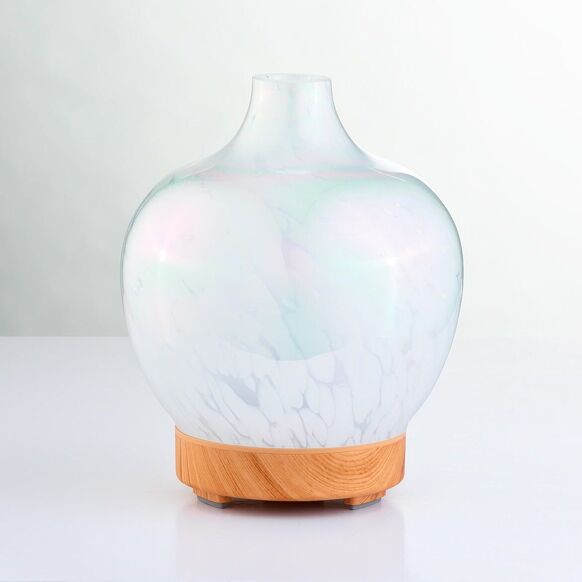 Sienna Glass Atomiser-Aroma-Diffuser-Hvid