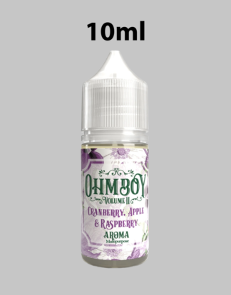 Ohm Boy Cranberry, Apple & Raspberry